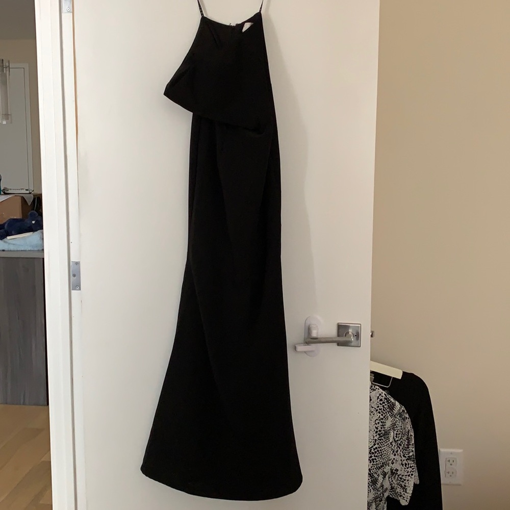 Jarlo black strapless dress sz 4